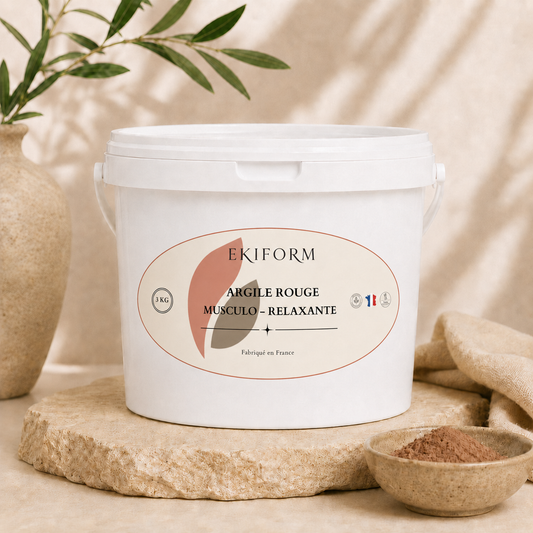 Argile rouge musculo-relaxante